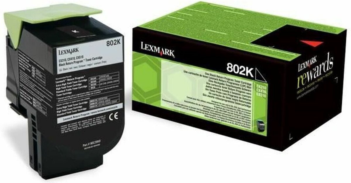 Lexmark Original Tonerkartusche 80C20K0 Schwarz