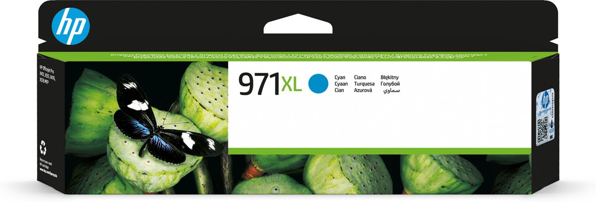 HP 971XL Original Tintenpatrone CN626AE Cyan