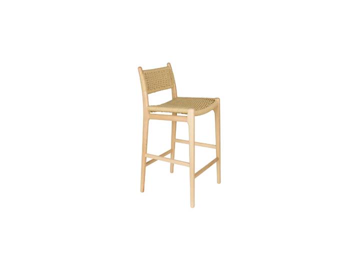 Tabouret de bar Cécile finition naturelle