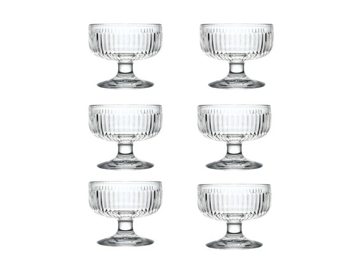 La Rochère Bol à dessert Tahiti 23 cl, lot de 6 Transparent