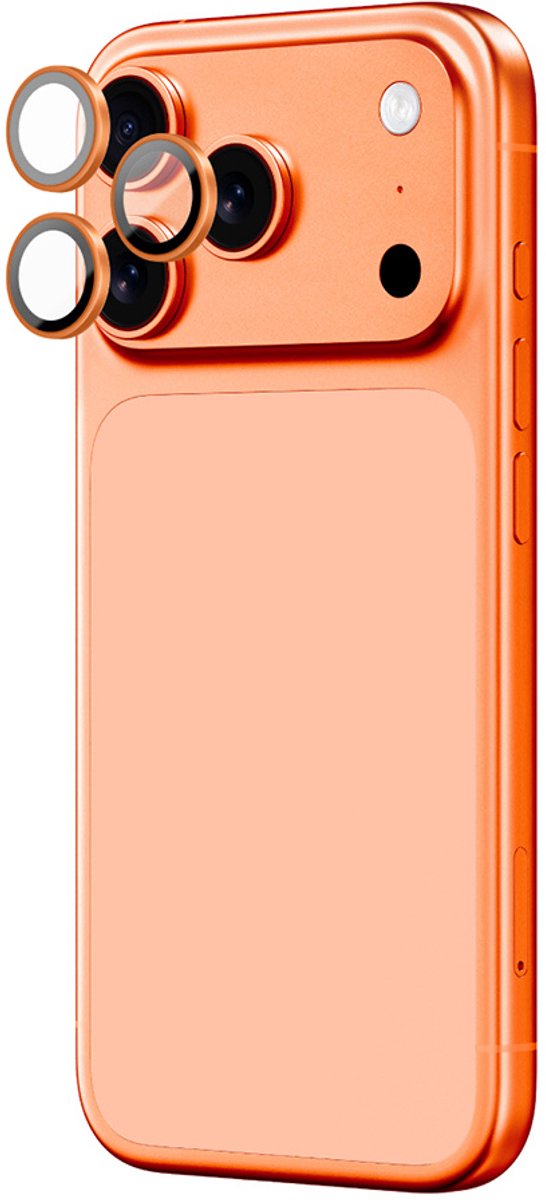 AmazingThing AR Sapphire Linsskydd till iPhone 17 Pro/17 Pro Max - Orange