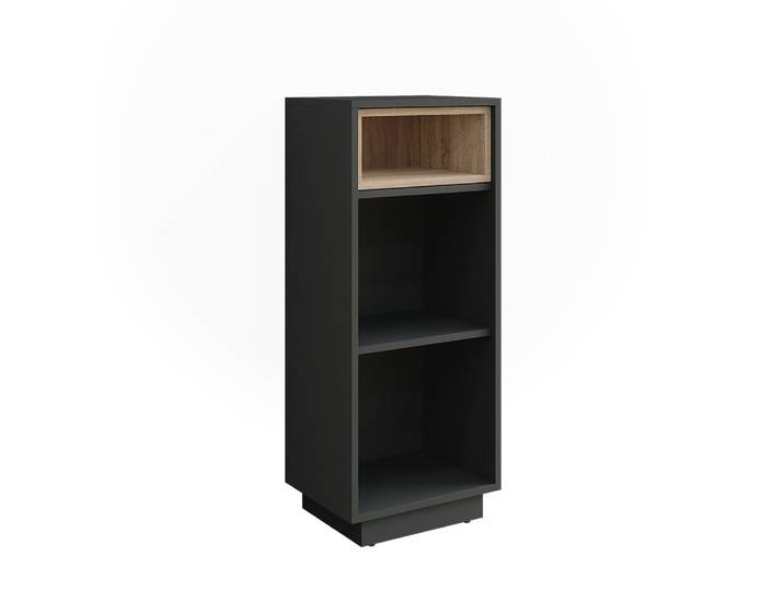 Armoire midish avec 3 compartiments anthracite/sonoma 38x93cm