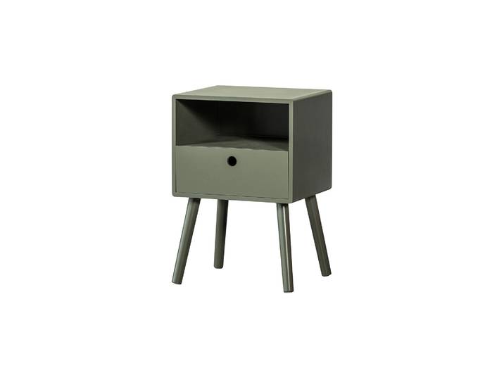 Table de chevet MDF vert chaud Ozzy