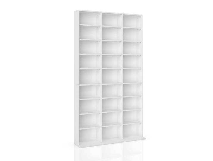 Étagère cd , blanc 102 x 178cm
