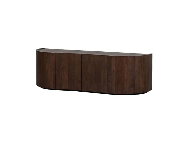 Buffet 4 portes bois de manguier marron foncé Sense