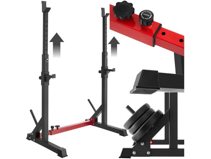 Support de squat Apollo - noir