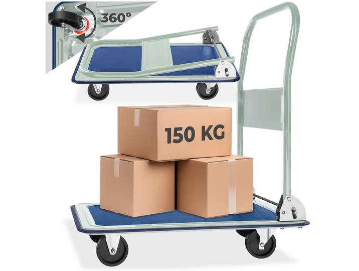 Chariot de transport 150 kg - blanc