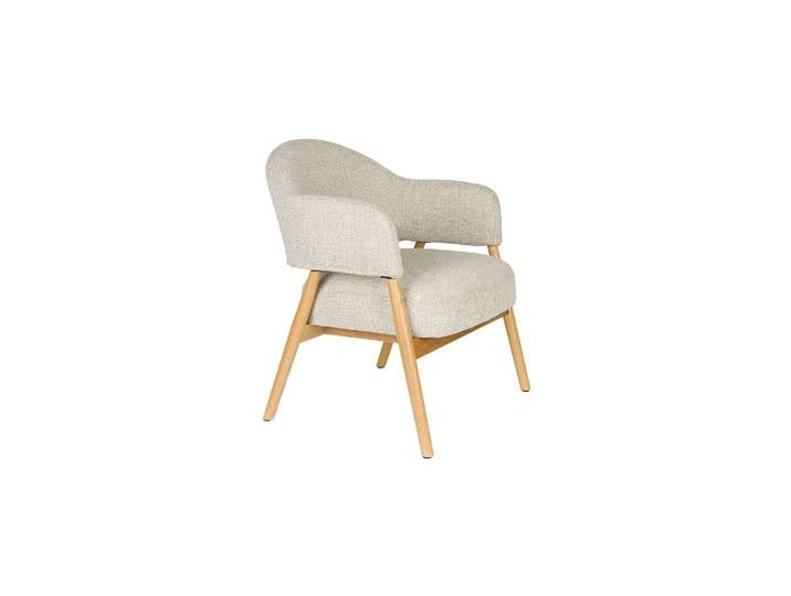 Fauteuil Indy marron clair