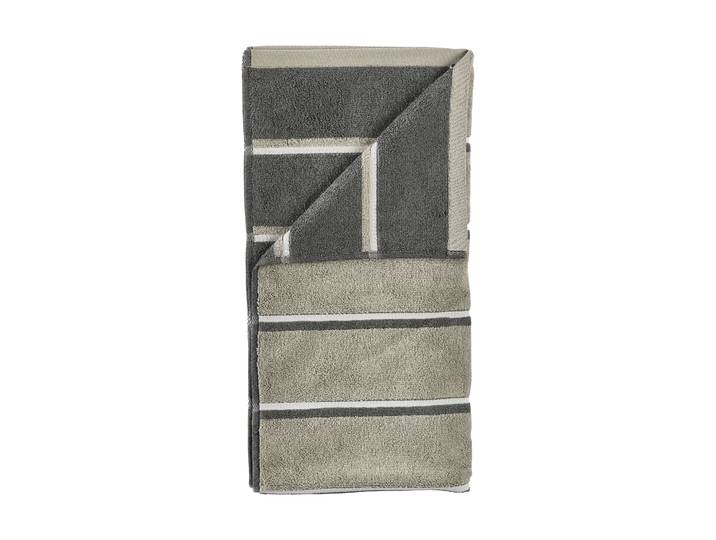 Zone Denmark Serviette de sauna Eucalyptus-olive green-soft grey, 70x140 cm