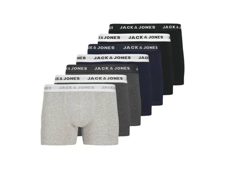 JACK&JONES Additionals Jacbasic Boxers Lot de 7 Noos