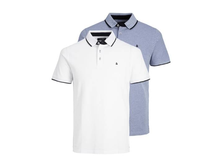 JACK&JONES ESSENTIALS JJEPAULOS POLO SS 2PK MP NOOS Slim Fit
