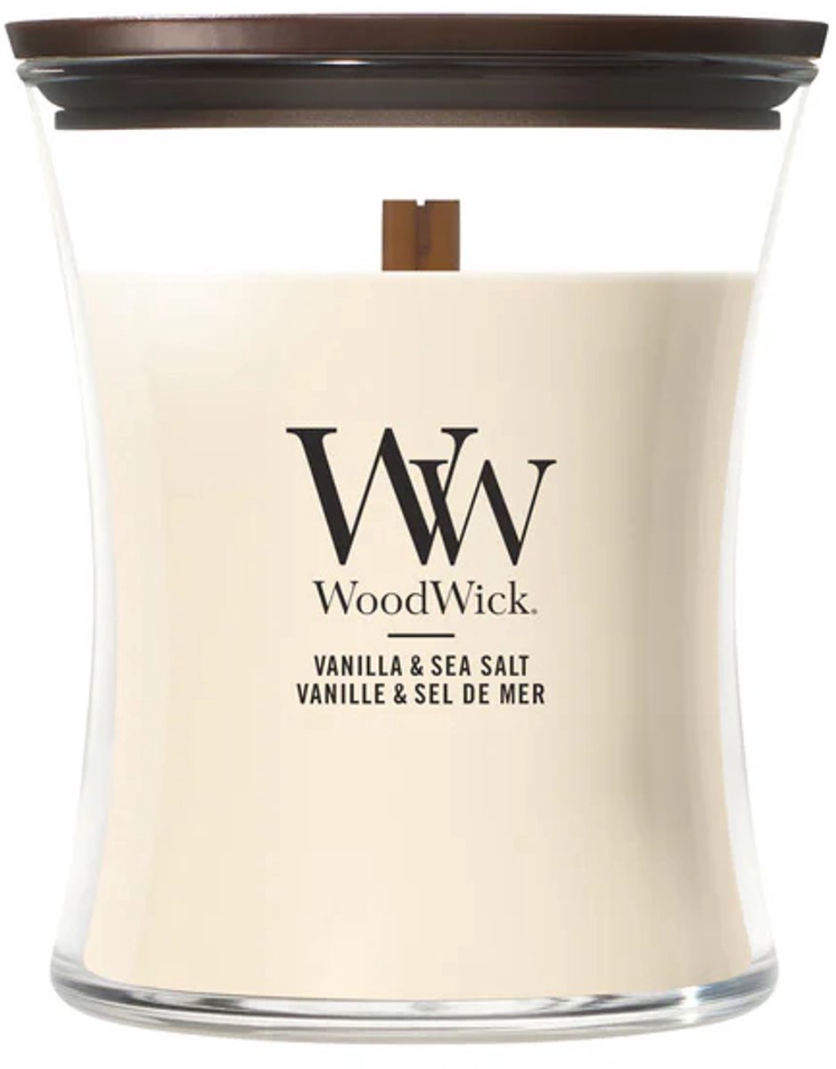 WoodWick Vanilla & Sea Salt Medium Medium