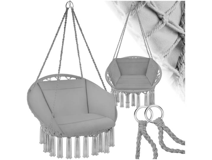 Fauteuil suspendu GRAZIA - gris