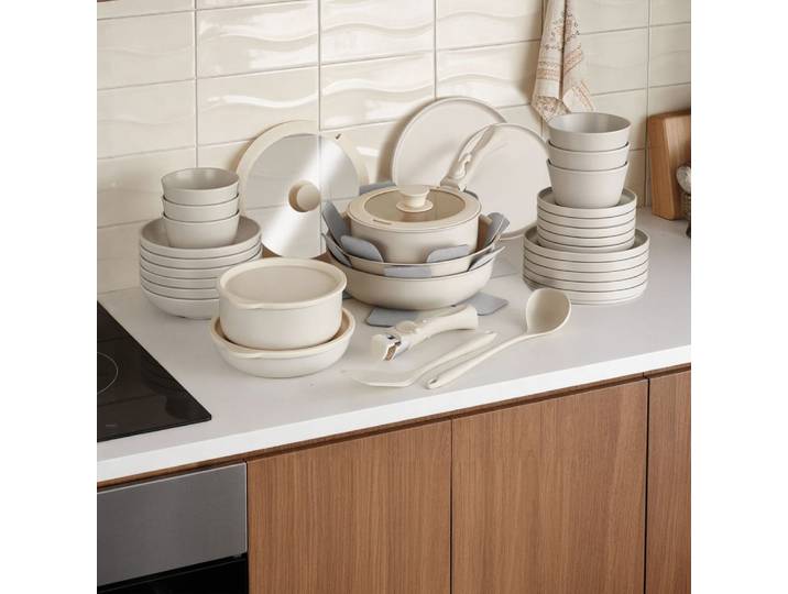 Ensemble de vaisselle pour 6 personnes avec kit de cuisine