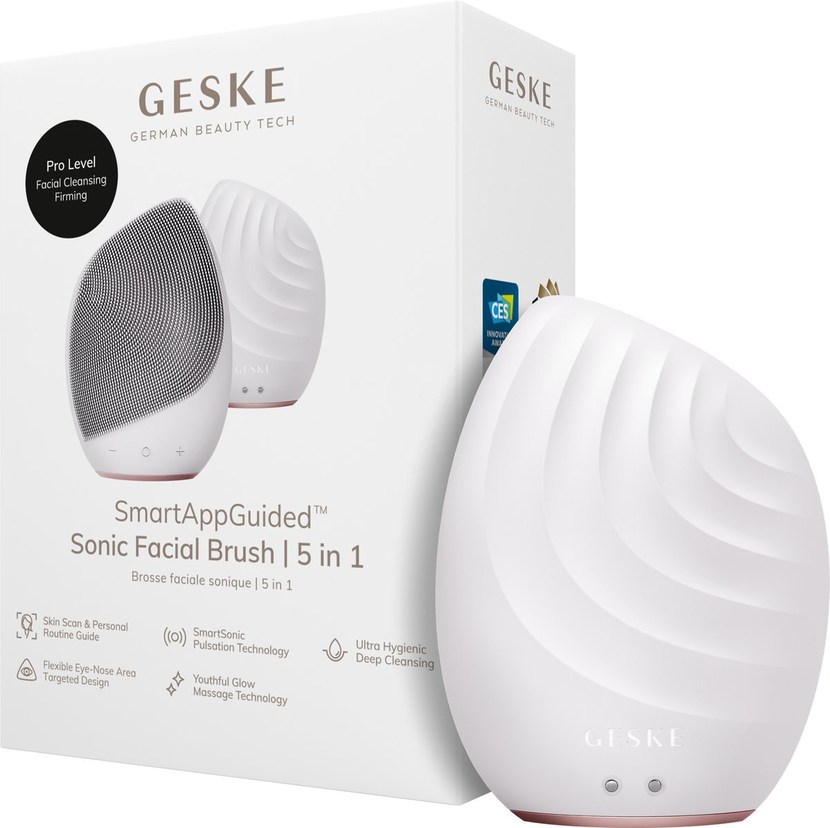 Geske 5 in 1 Sonic Facial Brush Starlight