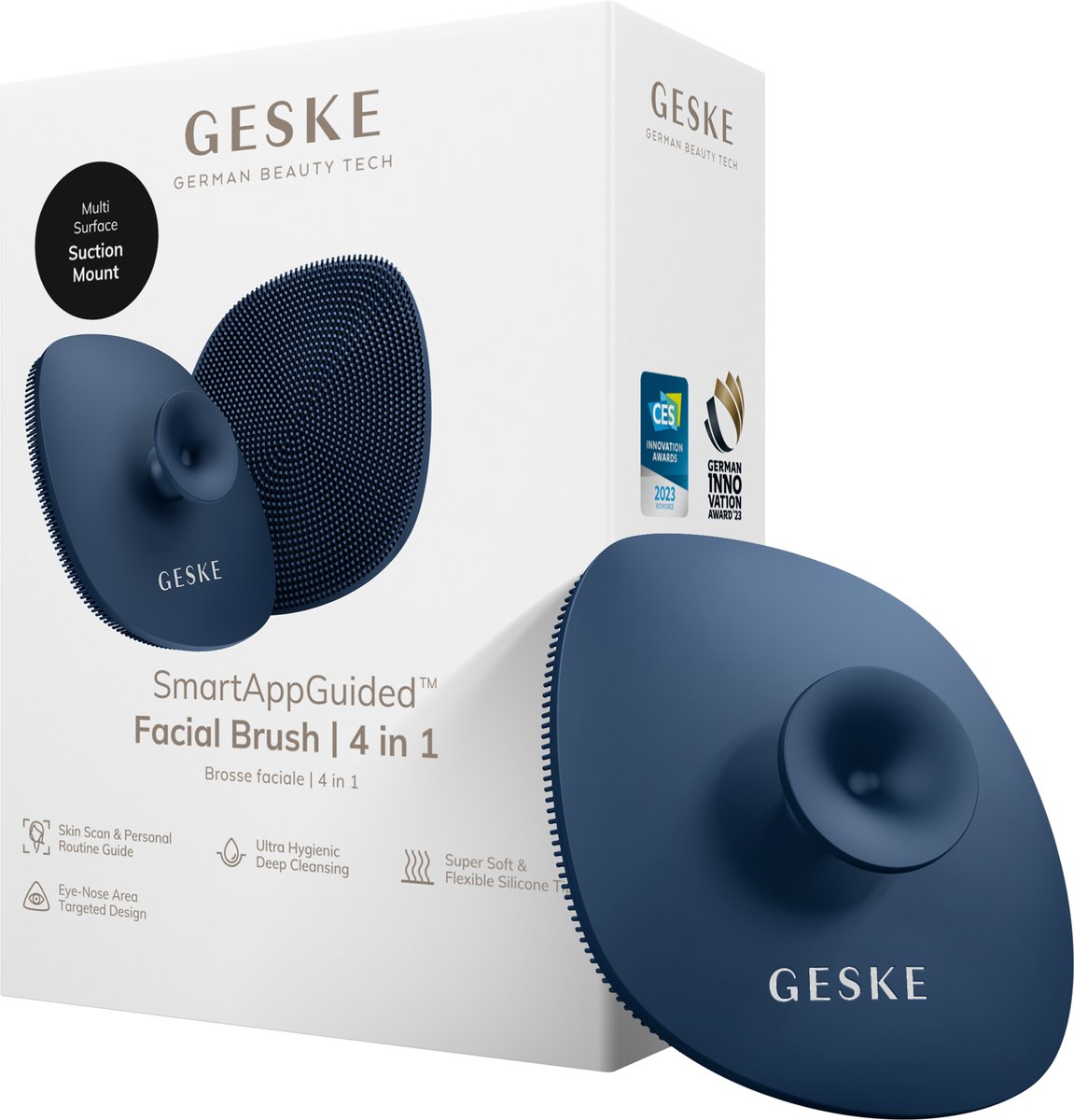 Geske 4 in 1 Facial Brush Midnight