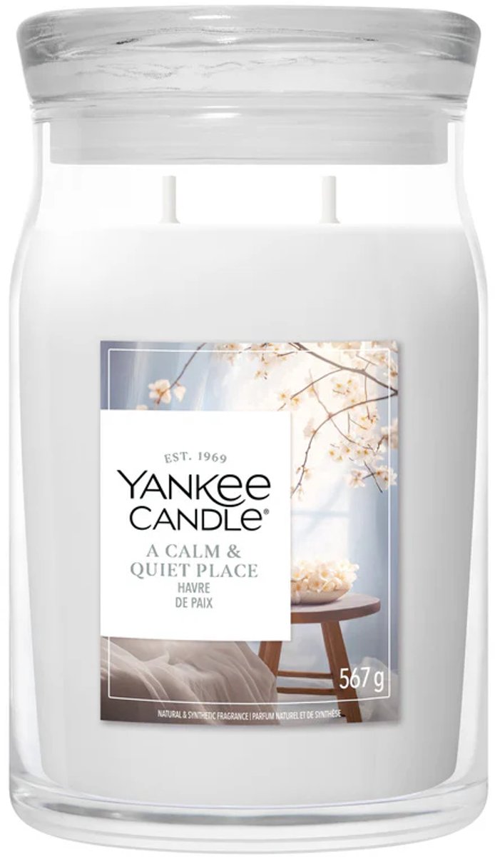 Yankee Candle A Calm & Quiet Place Signature Jar Large