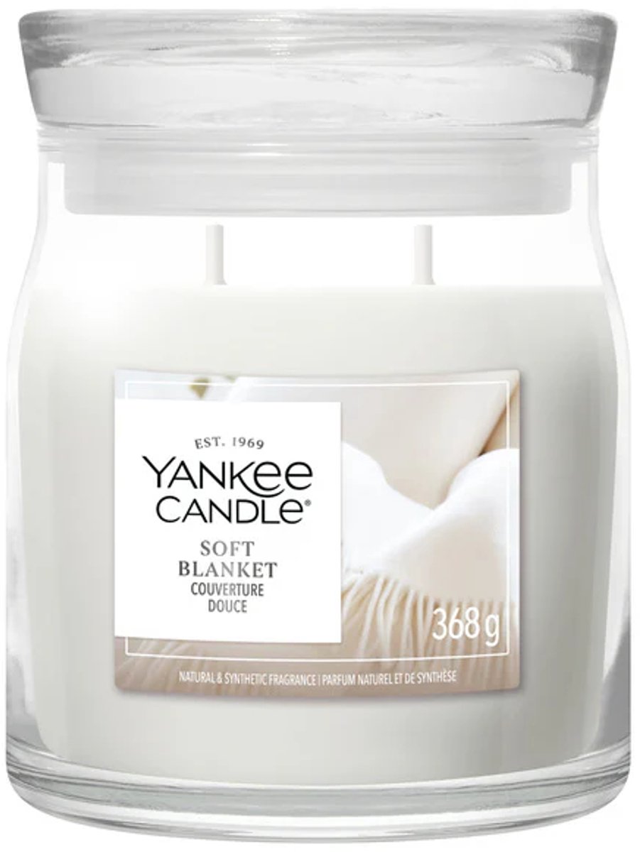 Yankee Candle Soft Blanket Signature Jar Medium