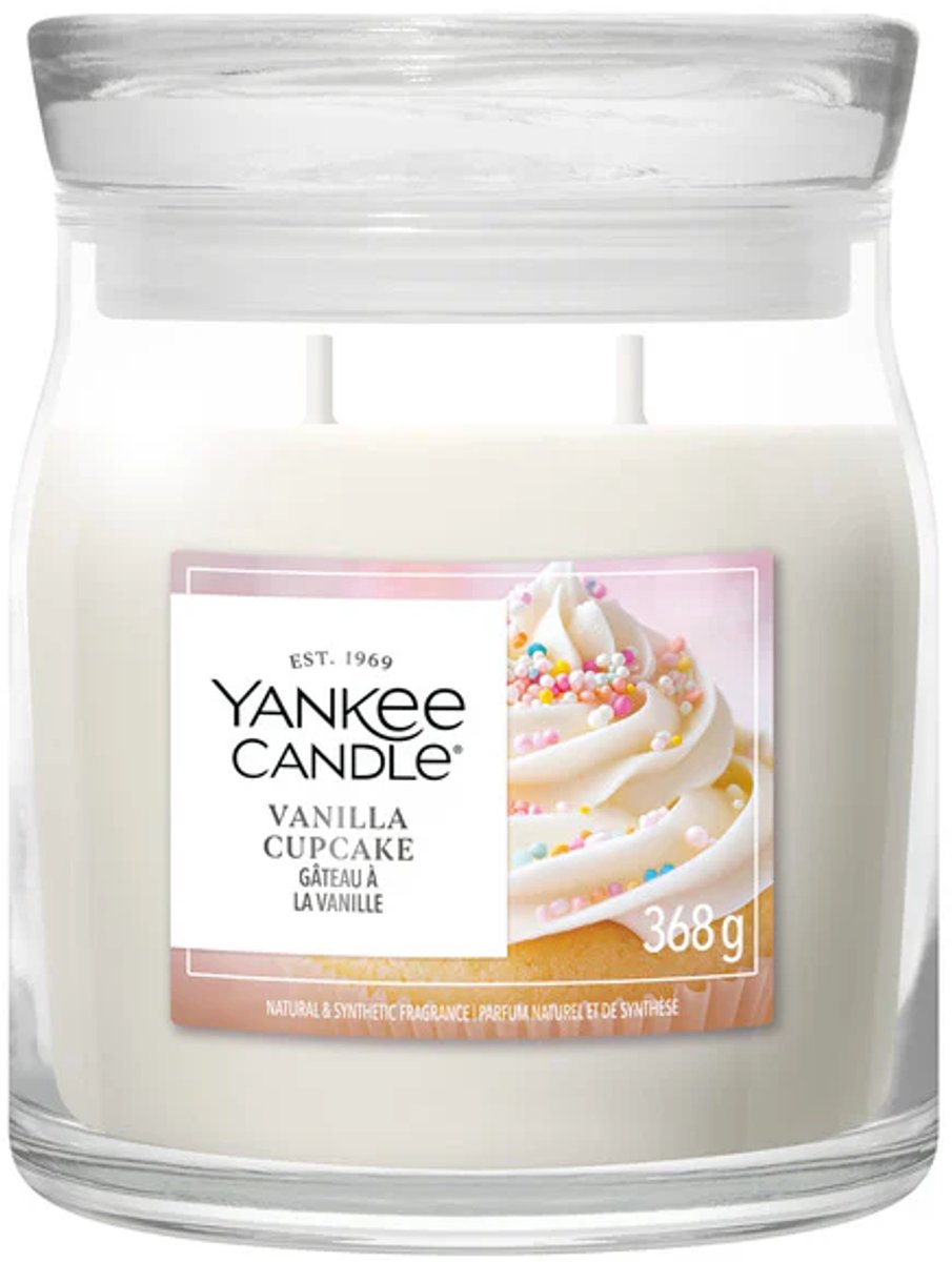 Yankee Candle Vanilla Cupcake Signature Jar Medium