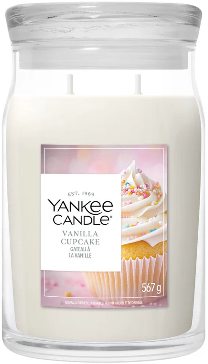 Yankee Candle Vanilla Cupcake Signature Jar Large