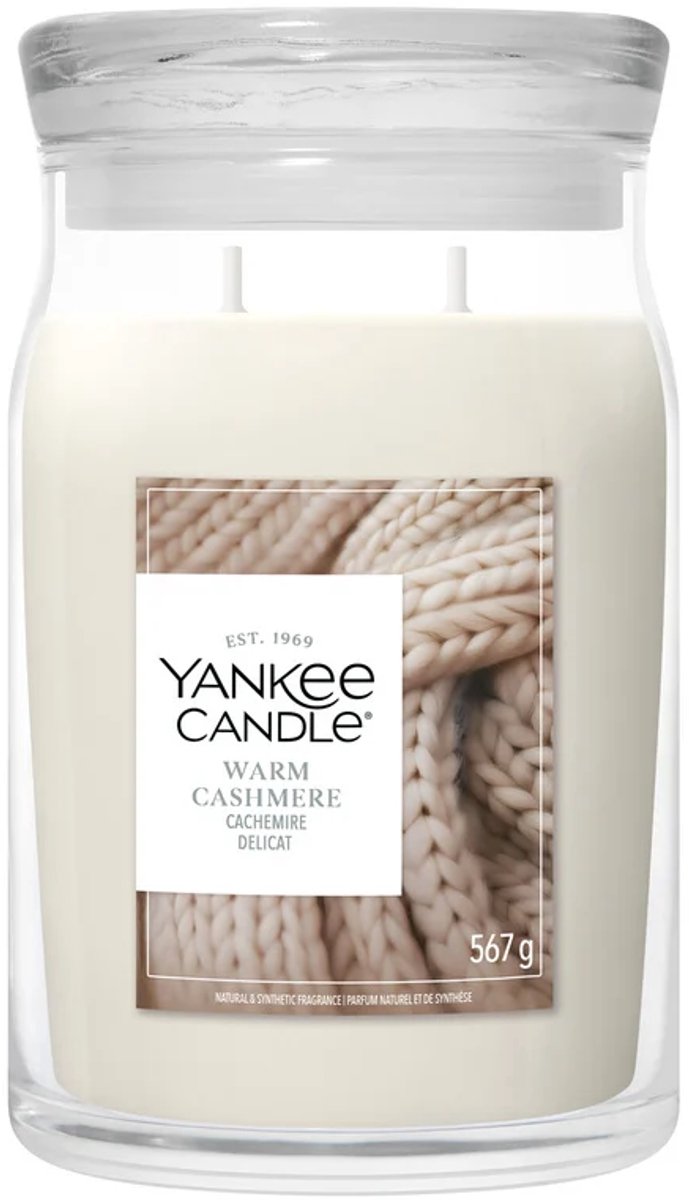 Yankee Candle Warm Cashmere Signature Jar Large