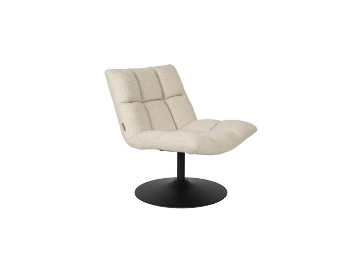 Fauteuil de bar Bouclé