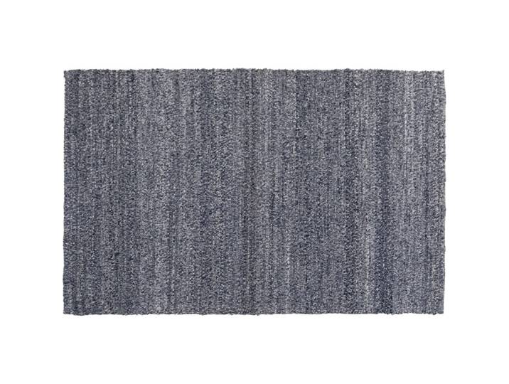 Tapis en polyester bouclé bleu 240x170