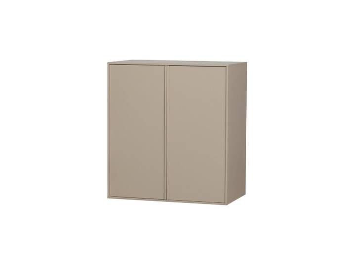 Armoire Double 110x100 cm Pin Dakargrau DAILY