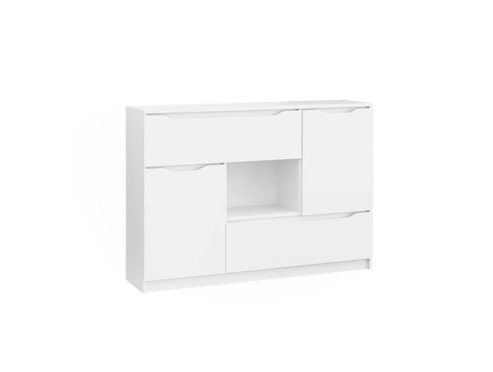 Commode avec tiroirs, blanc 120 x 84cm
