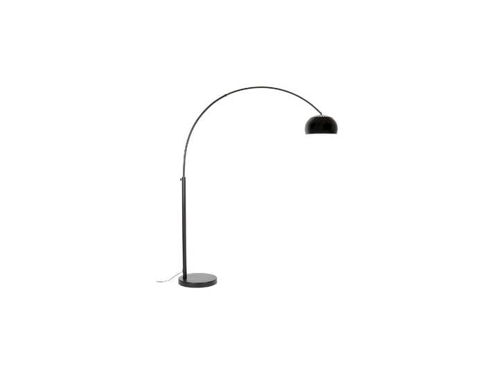 Lampadaire en métal noir, E27, arc, hauteur réglable - Zuiver, Me