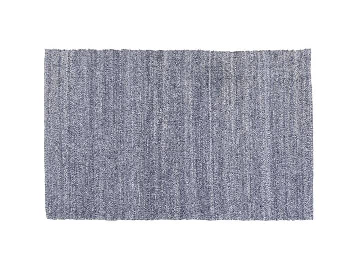 Tapis en polyester bouclé bleu 300x200