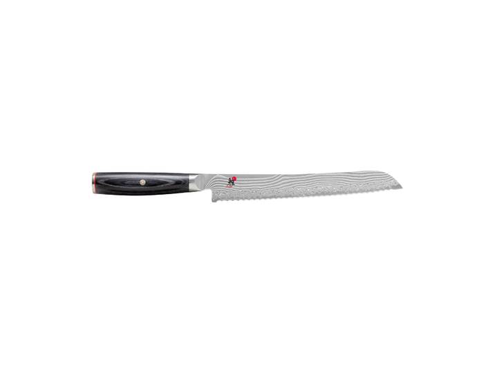 Miyabi Couteau à pain Raw 5000FCD 23 cm Damaské noir