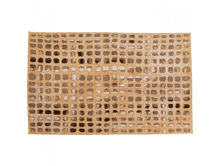 Tapis en coton beige et brun 300x200