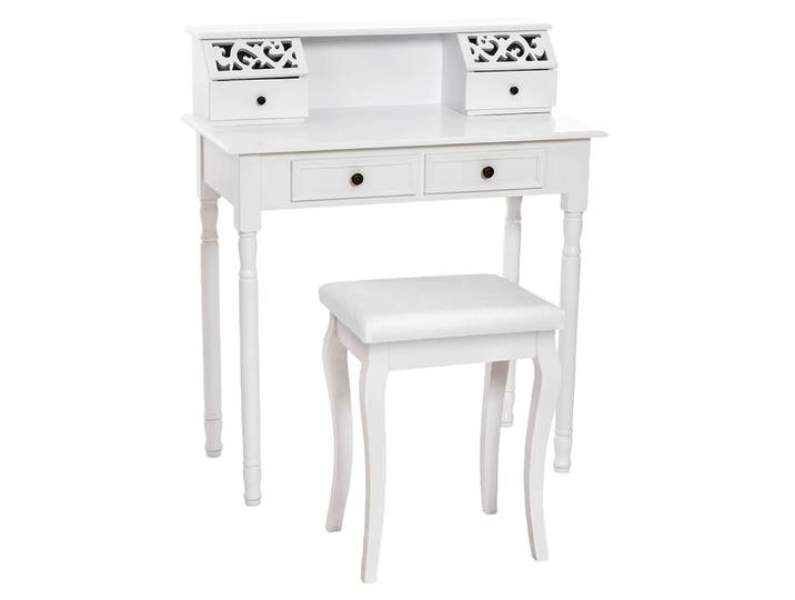 Coiffeuse secrétaire - blanc