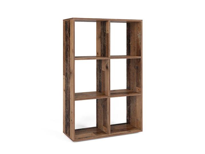 Meuble de rangement cube , bois antique 72 x 107.8cm