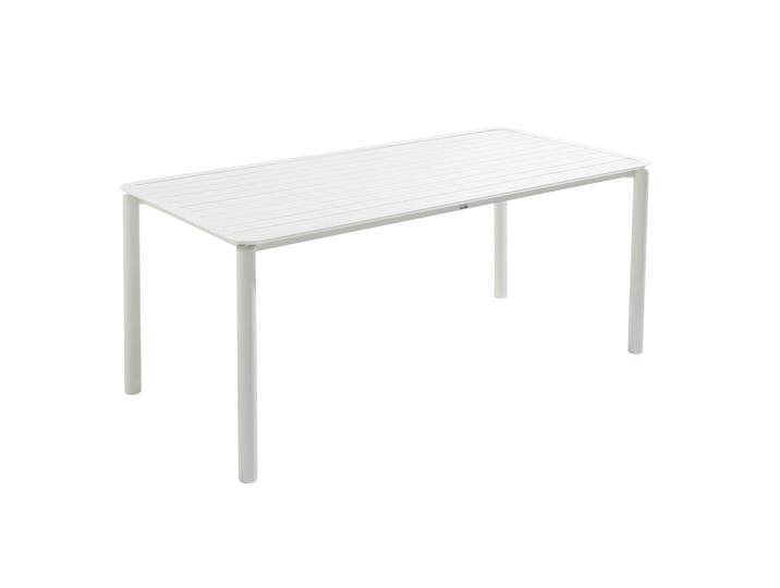 Oviala - Table de jardin en aluminium 6 personnes 187x92 cm