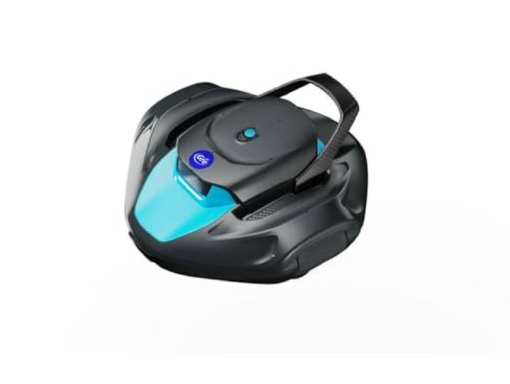GRE MOOVO. Robot Nettoyeur de Fond sans Câble. Durée 90'. Piscines jusqu'à 80m²
