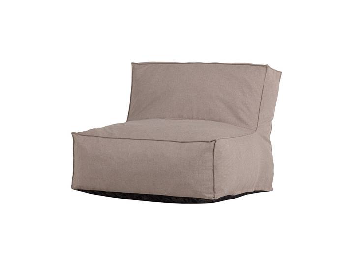 Fauteuil lounge de jardin 80x95 cm Oléfine Sable Velora