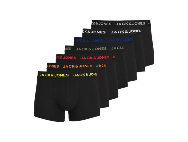 JACK&JONES Additionals Jacbasic Boxers Lot de 7 Noos