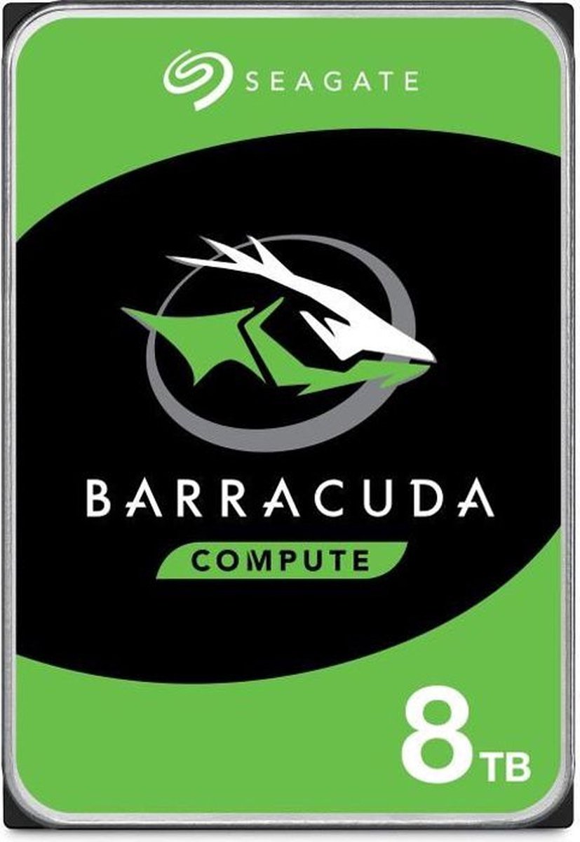 Seagate BarraCuda - 8TB - Harddisk - ST8000DM004 - SATA-600 - 3.5"