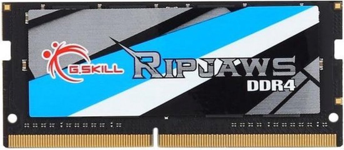 G.Skill Ripjaws SODIMM DDR4-2400 - 8GB - CL16 - Single Channel (1 pcs) - Intel XMP - Sort