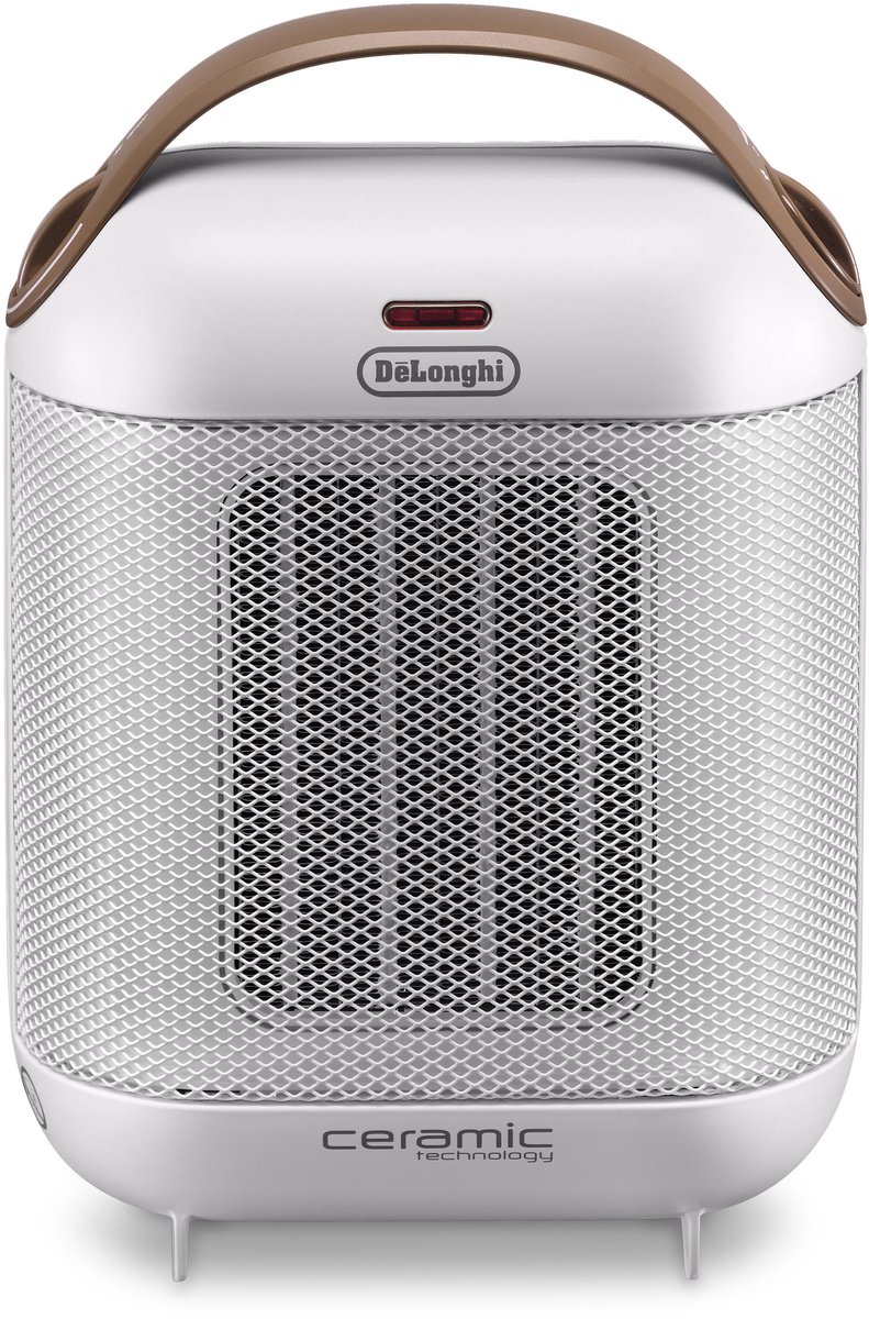 De’Longhi Capsule HFX30C18.IW Interior Marrón, Blanco 1800 W Ventilador eléctrico