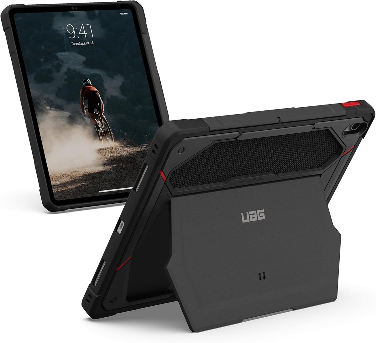 Urban Armor Gear Monarch Tablet Hülle Apple 33 cm (13) Schwarz
