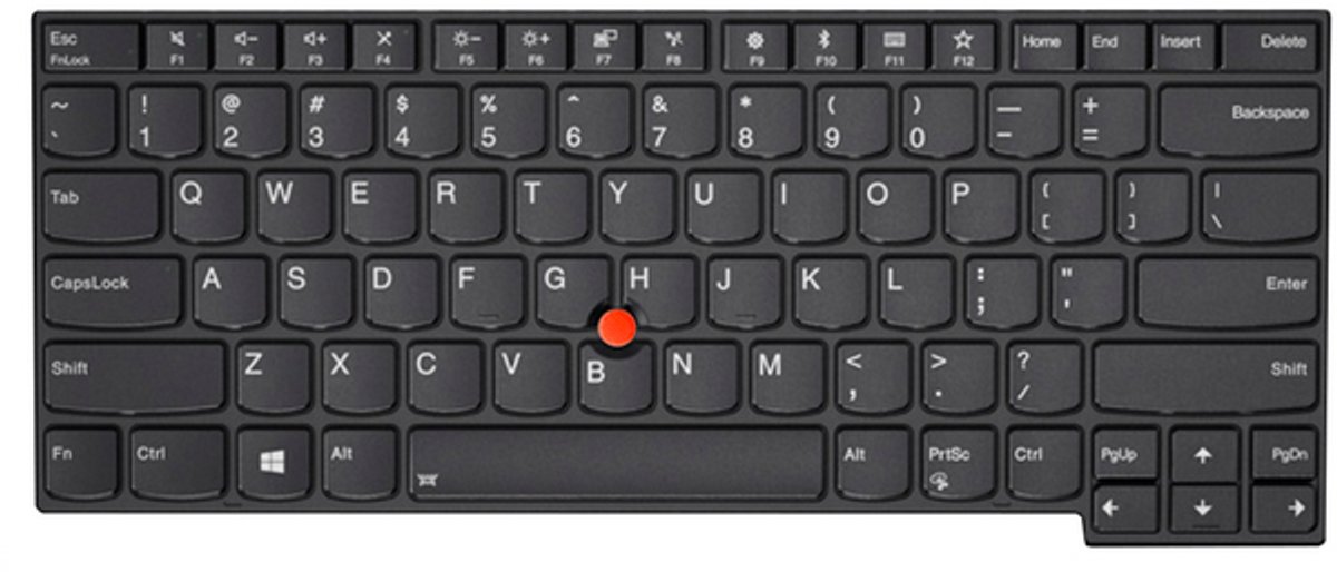 Lenovo 01YP257 Laptop Tastatur Schwarz 1 St.