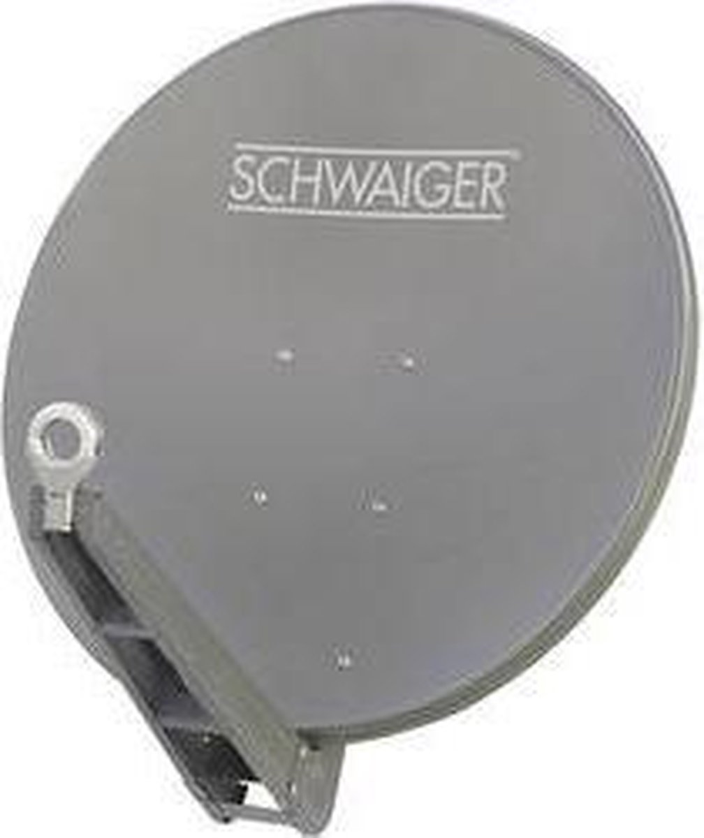 Schwaiger SPI085PR SAT Antenne 85 cm Reflektormaterial: Aluminium Anthrazit