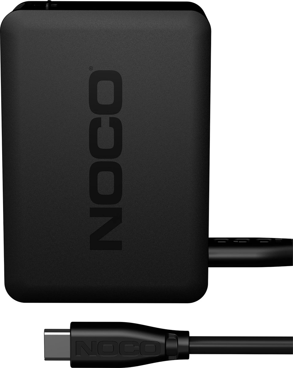 NOCO USB Ladestation 65 W USB-C® USB PD Schwarz mit UK-Adapter, mit USA-Adapter, USB Power Delivery (USB-PD), mit Europa-Adapter, mit Australien-Adapter