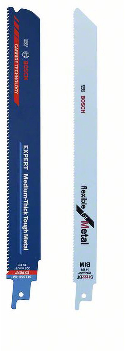 Säbelsägeblatt-Set: S 1122 BF + 1 EXPERT S 1155 HHM , 25-tlg. Bosch Accessories 2608653598
