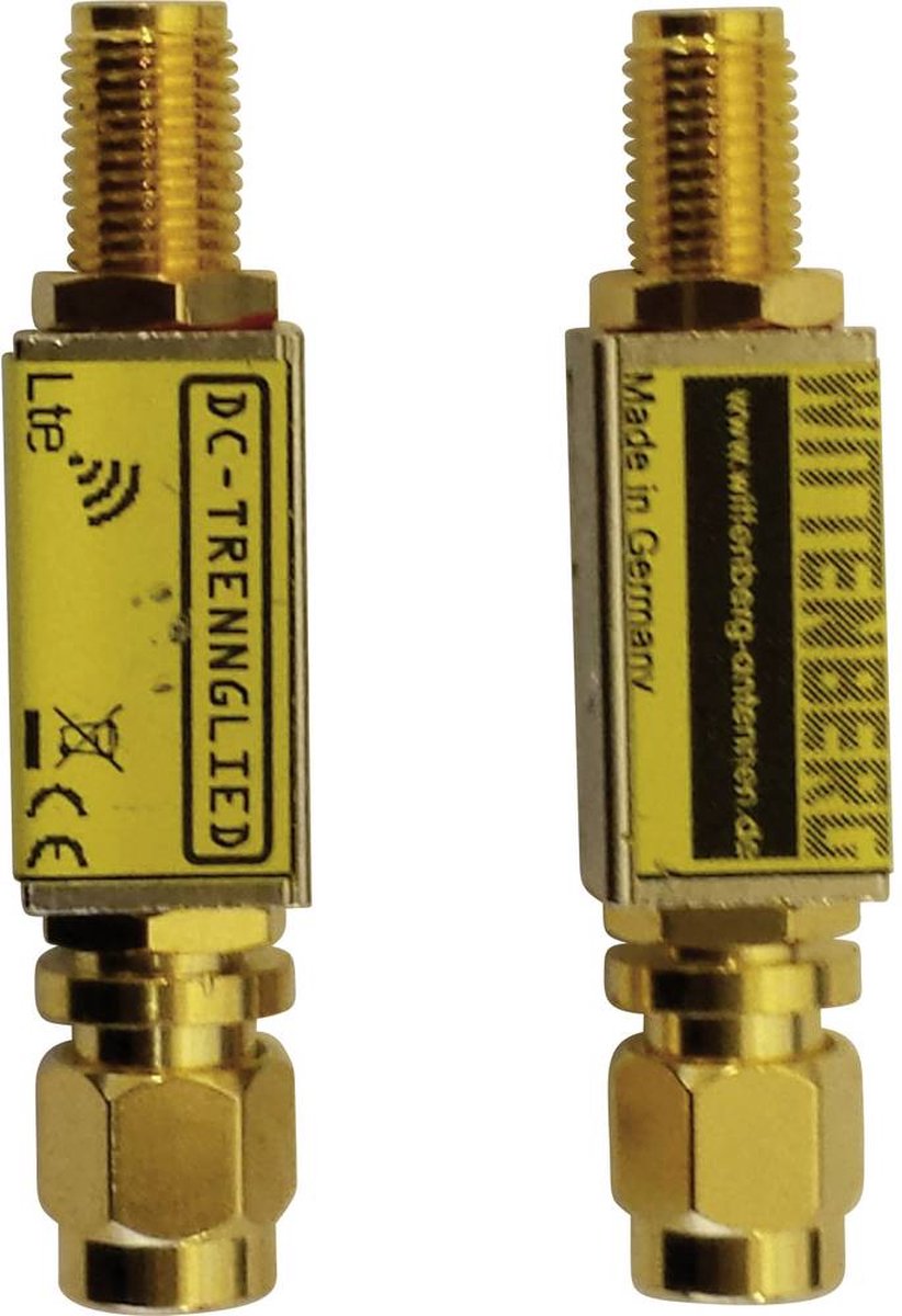 Wittenberg Antennen Antennenadapter RP-SMA-Buchse, RP-SMA-Stecker DC