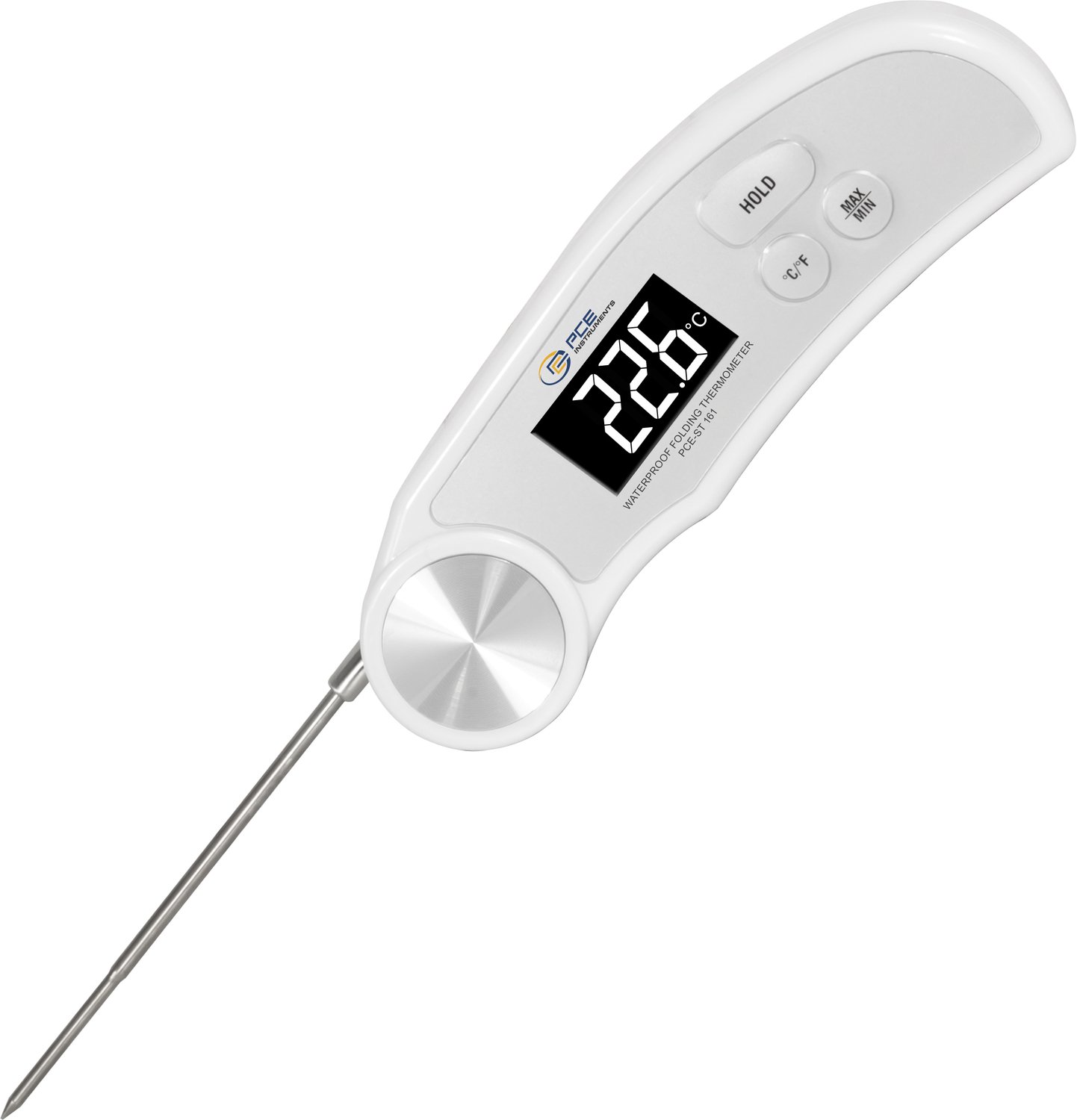 PCE Instruments PCE-ST 161 Einstichthermometer Messbereich Temperatur -50 bis 290 °C Fühler-Typ NTC mit starrem Fühler