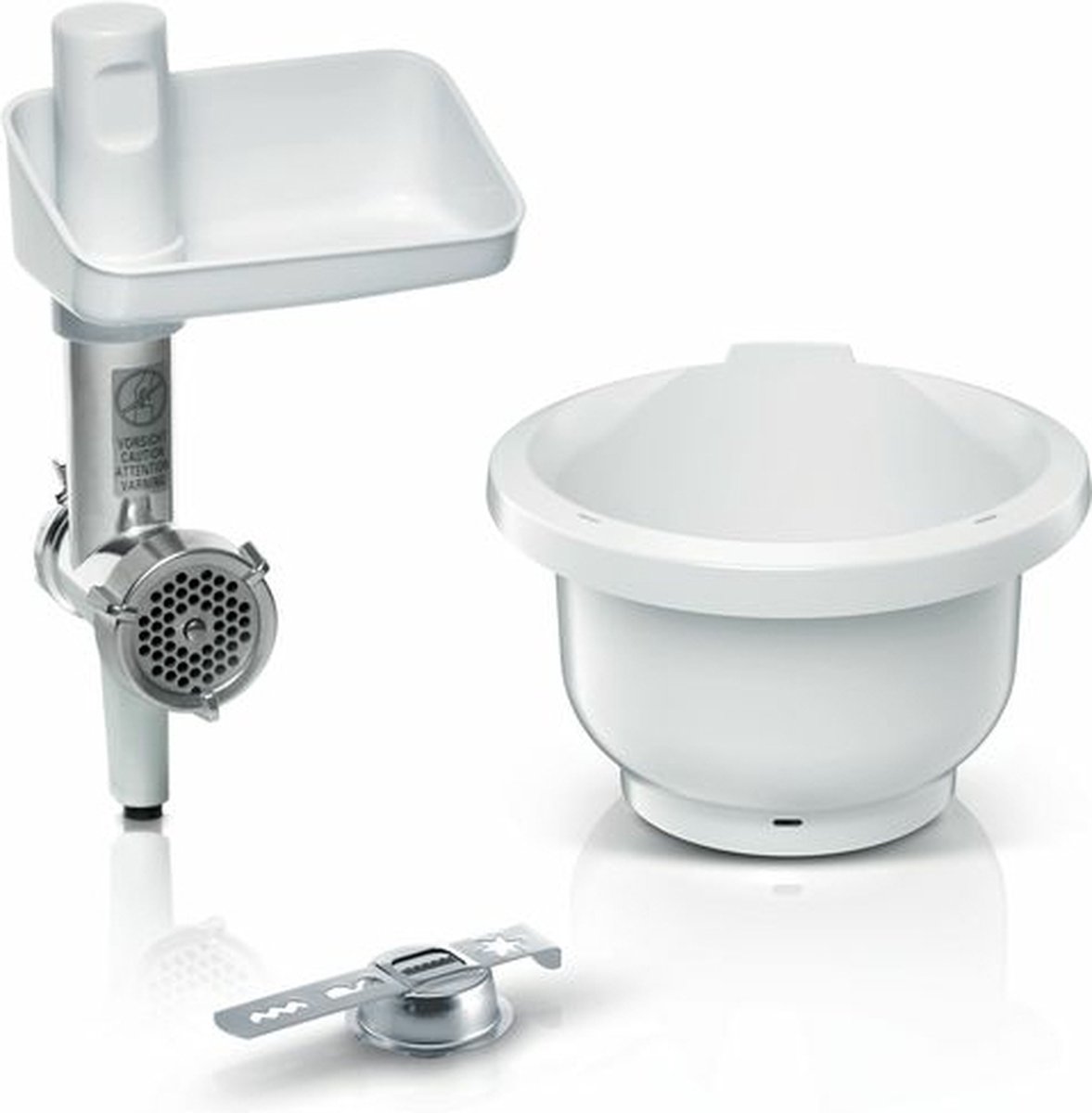 Bosch MUZS2BS Fleischwolf Weiß